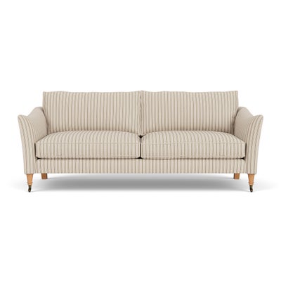 4 Seater Sofa - Sage - Kingham Stripe