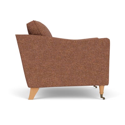 Armchair - Brick Marl - Aquaclean Oxford