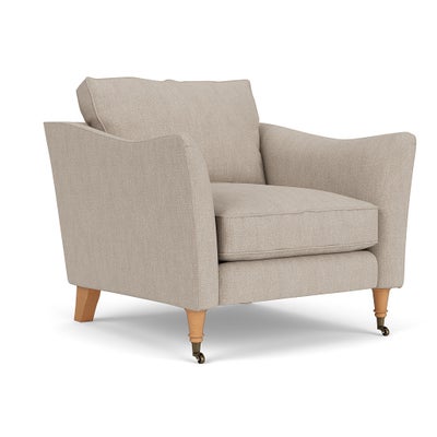 Armchair - Natural - Luxury Italian Linen