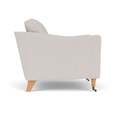 Armchair - Soft White - Luxury Italian Linen