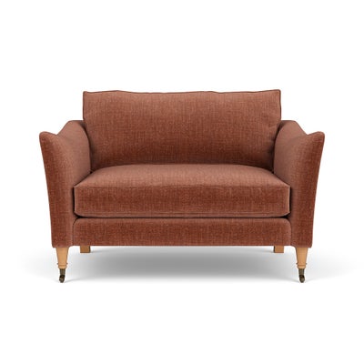 Love Seat - Cinnamon - Eco Chenille