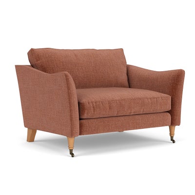 Love Seat - Cinnamon - Eco Chenille