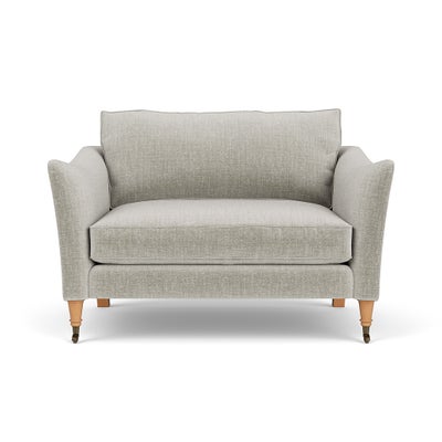 Love Seat - Grey Mist - Eco Chenille