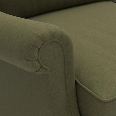 4 Seater - Forest Green - House Linen Mix