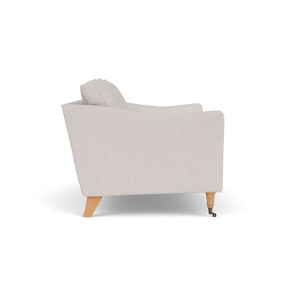 2 Seater - Soft White - Luxury Italian Linen