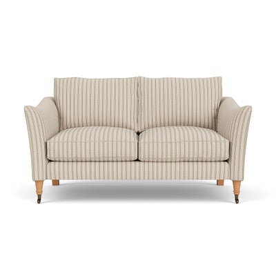 2 Seater Sofa - Sage - Kingham Stripe