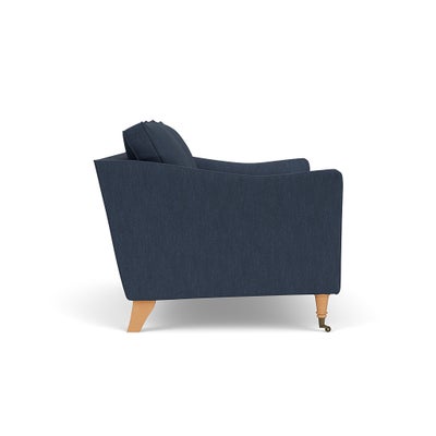 2 Seater - Indigo - Luxury Italian Linen