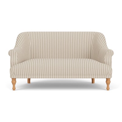 2 Seater Sofa - Sage - Kingham Stripe