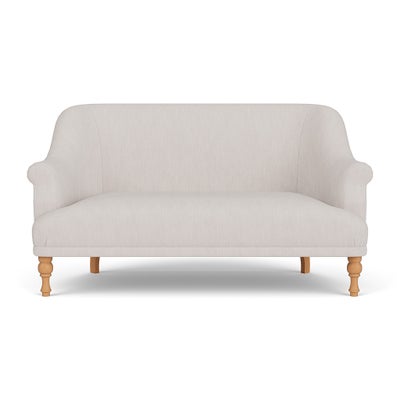 2 Seater - Soft White - Luxury Italian Linen