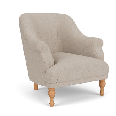 Armchair - Natural - Luxury Italian Linen