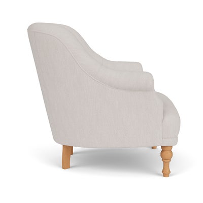Armchair - Soft White - Luxury Italian Linen