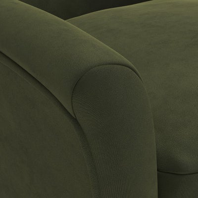 Armchair - Forest Green - Matt Velvet