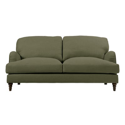 Burton - 3 Seater - Forest Green - House Linen Mix