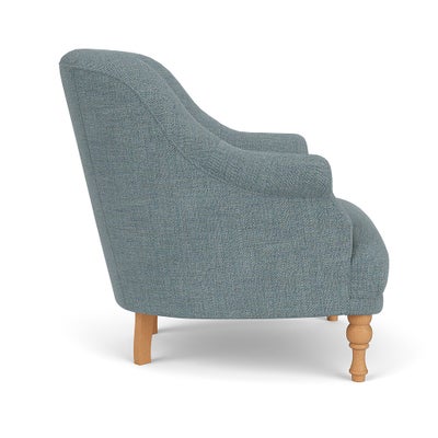 Armchair - Teal marl - Rustic Weave