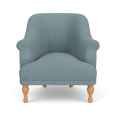 Armchair - Sky blue - House Linen Mix