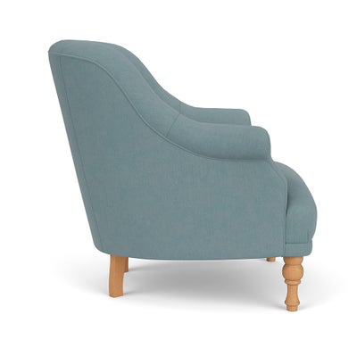Armchair - Sky blue - House Linen Mix