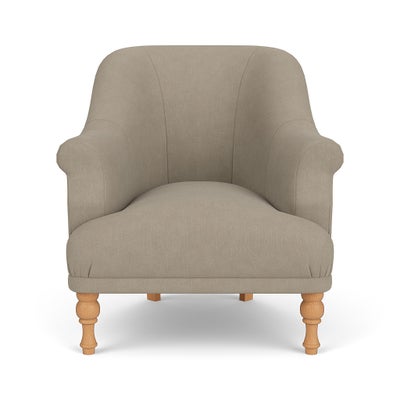 Armchair - Dove grey - House Linen Mix