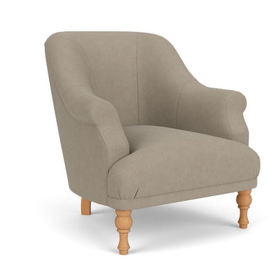 Armchair - Dove grey - House Linen Mix