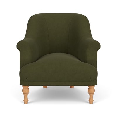 Armchair - Forest Green - House Linen Mix