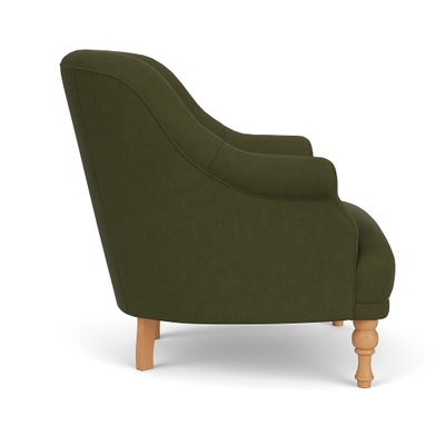 Armchair - Forest Green - House Linen Mix