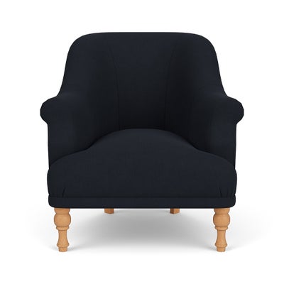 Armchair - Ink - House Linen Mix