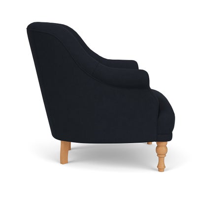 Armchair - Ink - House Linen Mix