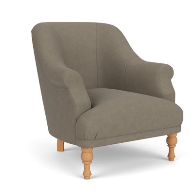 Armchair - Mid Grey - House Linen Mix