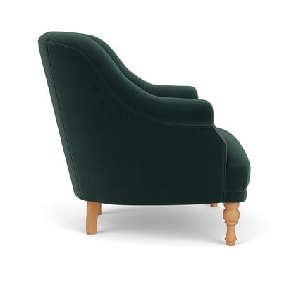 Armchair - Lake - Matt Velvet