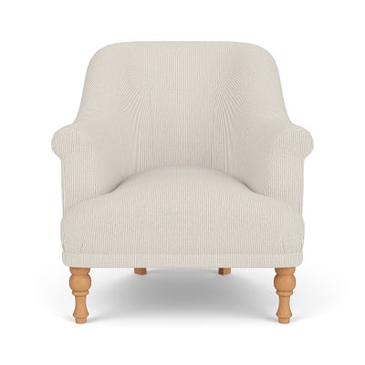 Armchair - Natural - Broadway Stripe