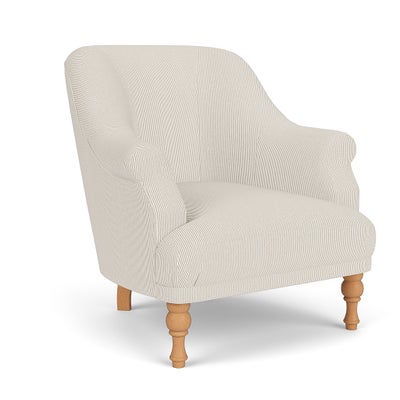 Armchair - Natural - Broadway Stripe
