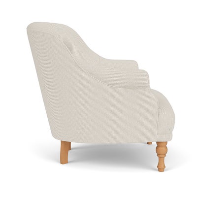 Armchair - Natural - Broadway Stripe