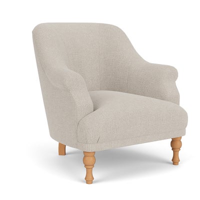 Armchair - Natural - Aquaclean Oxford