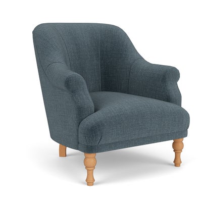 Armchair - Teal - Eco Chenille