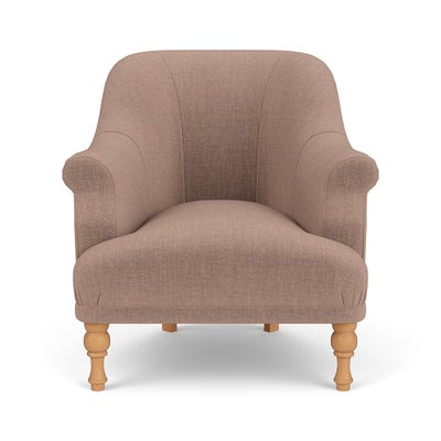 Armchair - Dusky Rose - Eco Chenille