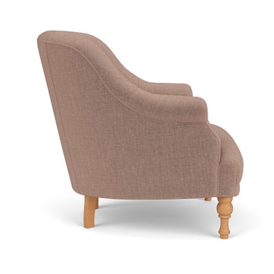 Armchair - Dusky Rose - Eco Chenille