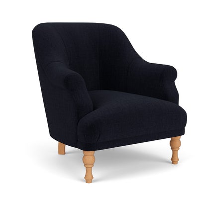 Armchair - Ink - Eco Chenille
