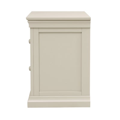Large 2 Drawer Bedside Table