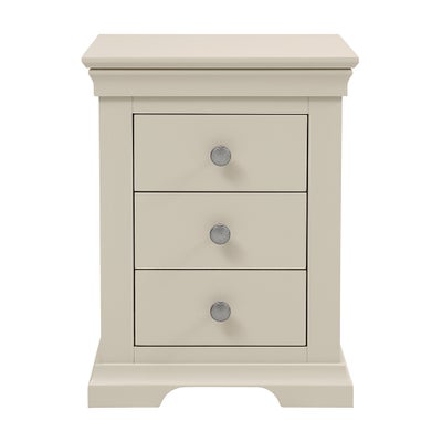3 Drawer Bedside Table