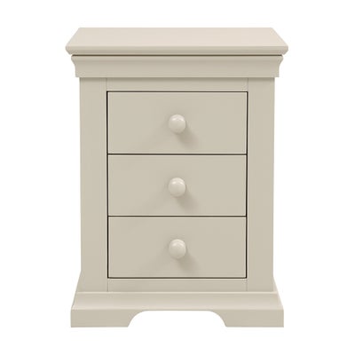 3 Drawer Bedside Table