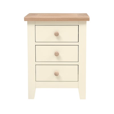 3 Drawer Bedside Table
