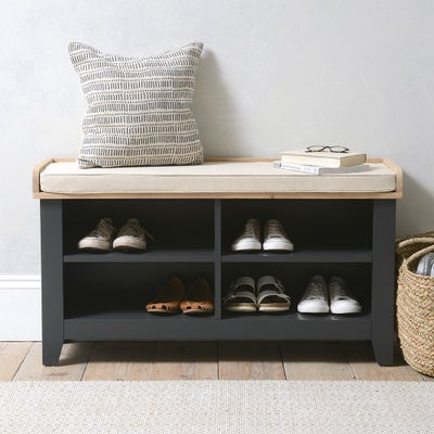 Open Shoe Storage Bench