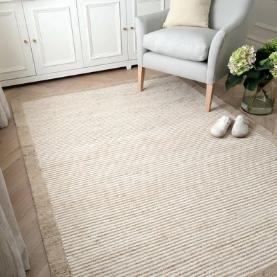 Brookfield Stripe Wool Rug 160 x 230