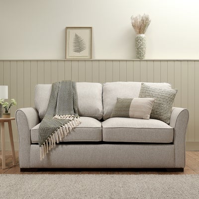Fletcher - Sofa Bed 3 Seater - Natural - House Weave
