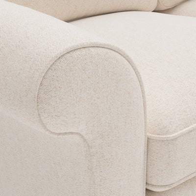 Sofa Bed 3 Seater - Natural - Rustic weave