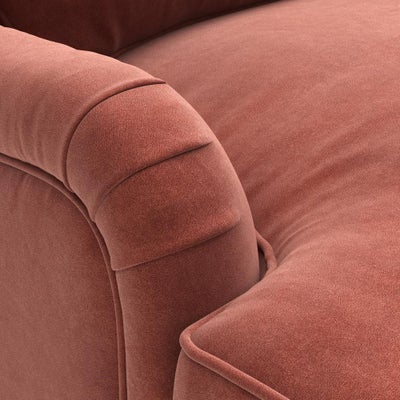 Large 2 Seater - Brick - Matt Velvet
