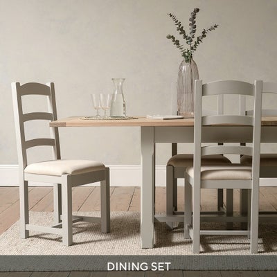220-265-310cm Ext. Table and 8 Chairs