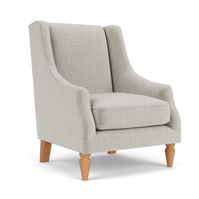 Armchair - Grey Mist - Eco Chenille