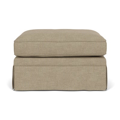 Foot Stool - Apple - Rustic Weave