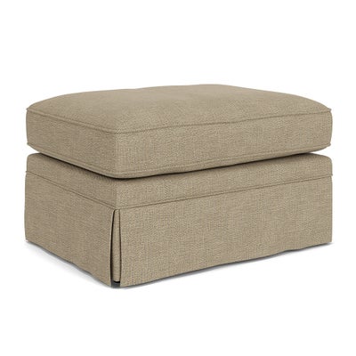 Foot Stool - Apple - Rustic Weave