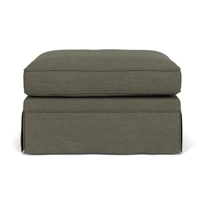 Foot Stool - Deep Forest - Rustic Weave